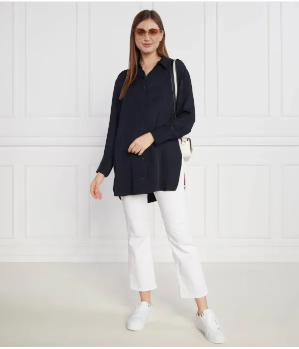 Платье PIECED GLB STP Tommy Hilfiger, темно-синий — фото 2