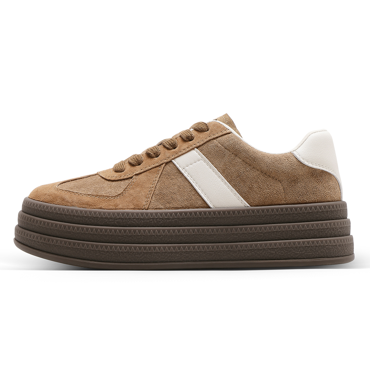 

Кроссовки C°BANNER Skateboarding Shoes Women's Low-top Khaki, хаки