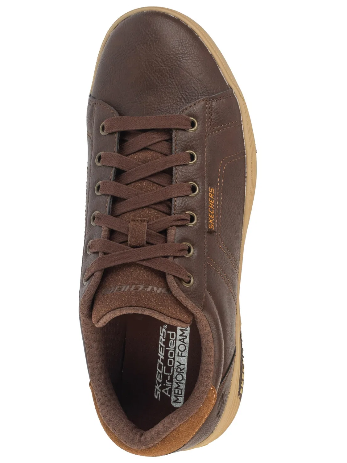 Кроссовки 'Cavell - Hensley' Skechers, Dark Brown — фото 4