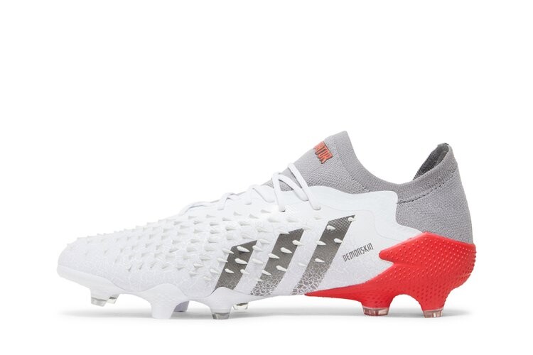 Кроссовки Adidas Predator Freak.1 Low FG, белый — фото 3