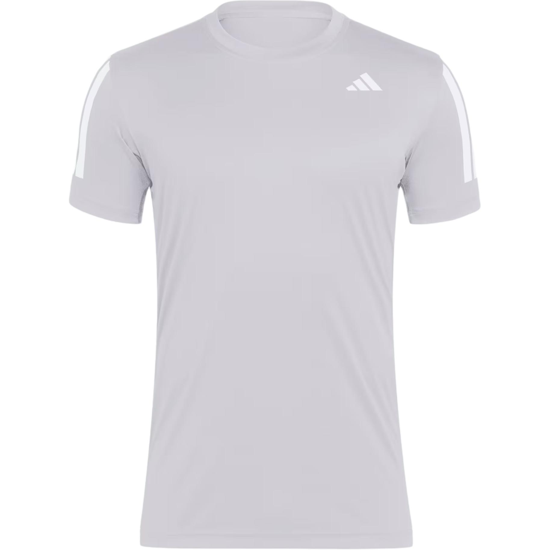 

Футболка мужская Tennis3 Stripes SS25 Honor Gray Adidas, серый
