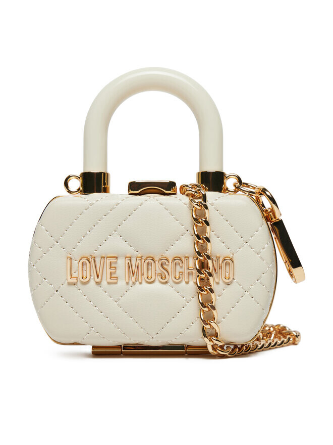 

Вечерняя сумка LOVE MOSCHINO, экрю