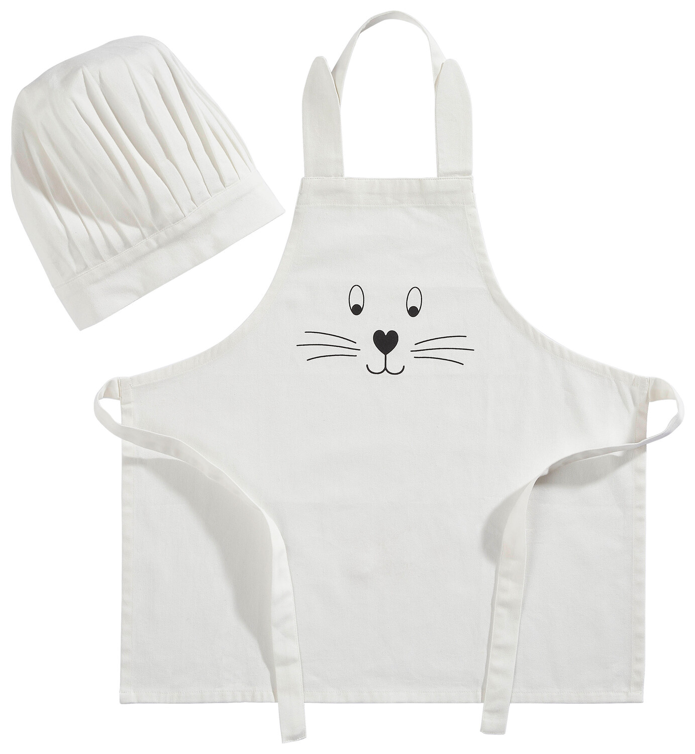 

Хлопковый детский фартук My Baby Lou, белый