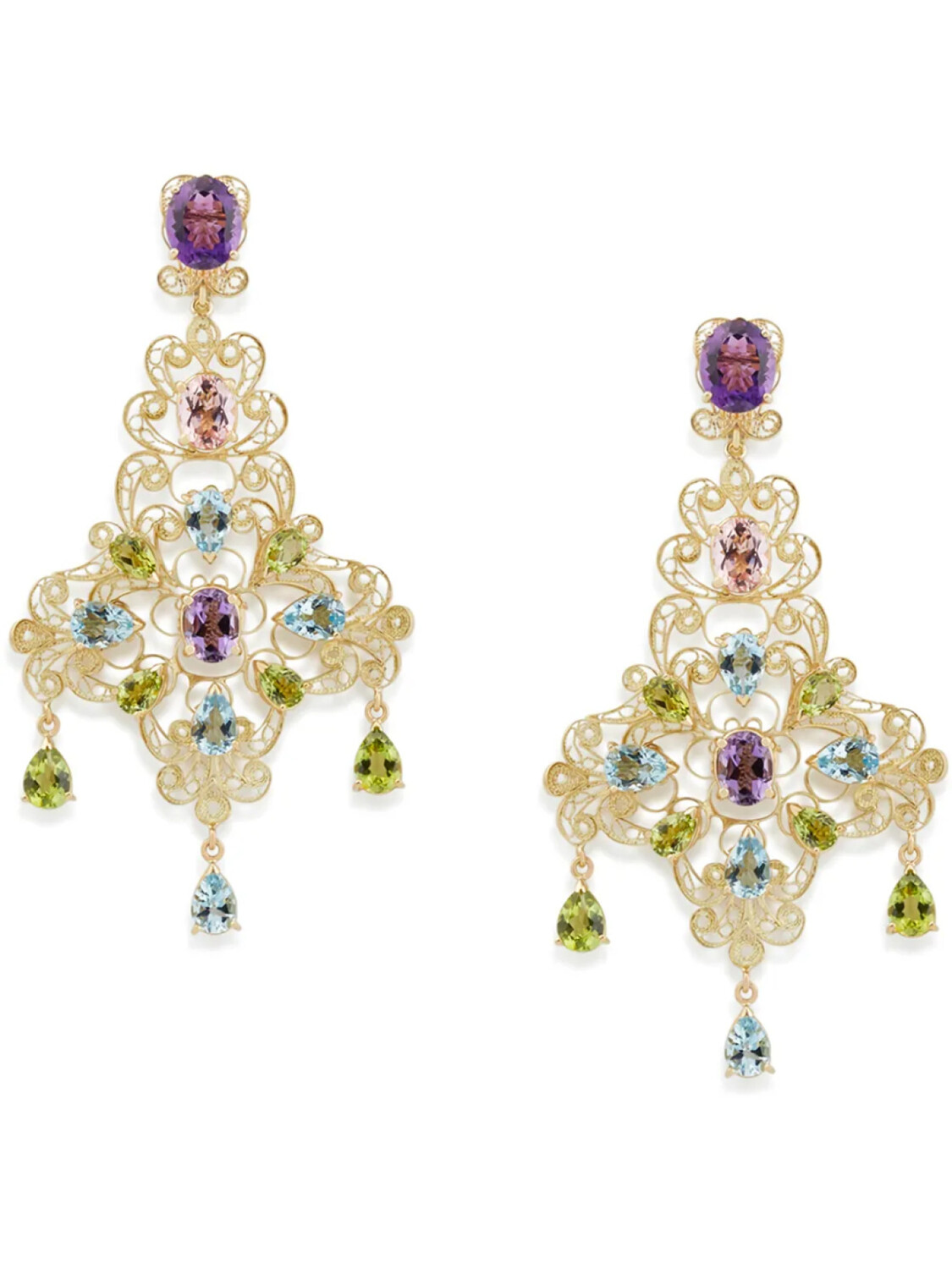 

Dolce & Gabbana серьги-подвески из желтого золота, золотой