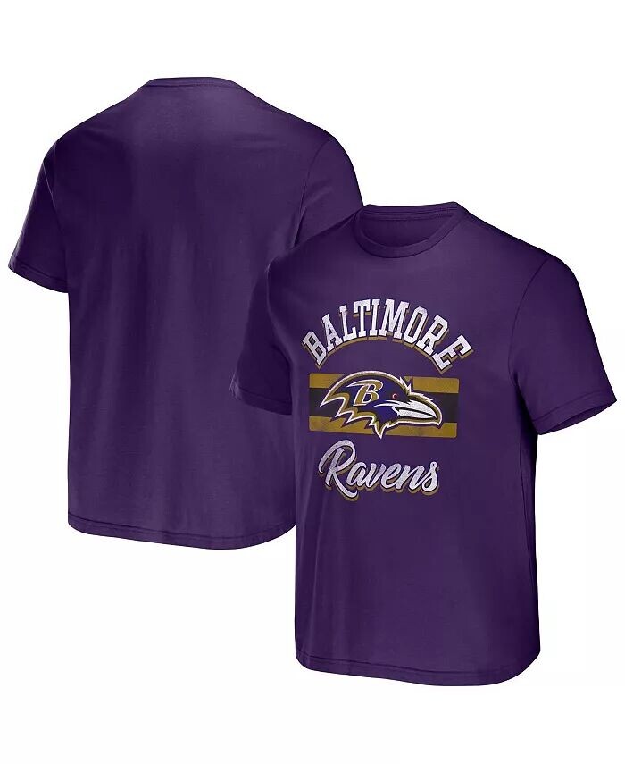 

Мужская футболка в полоску Baltimore Ravens NFL x Darius Rucker Collection от Purple Fanatics
