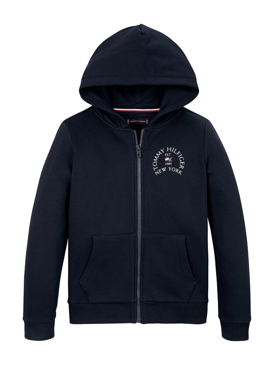 

Худи TOMMY HILFIGER Zip-Up Hoodie, темно-синий