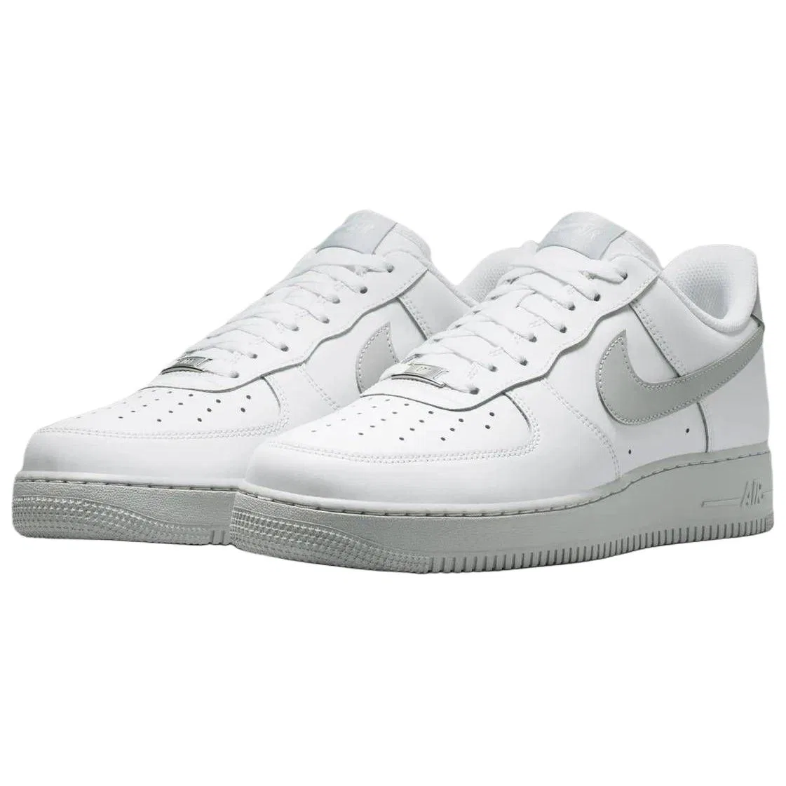 Кроссовки скейтбордические Nike White Gray — фото 4