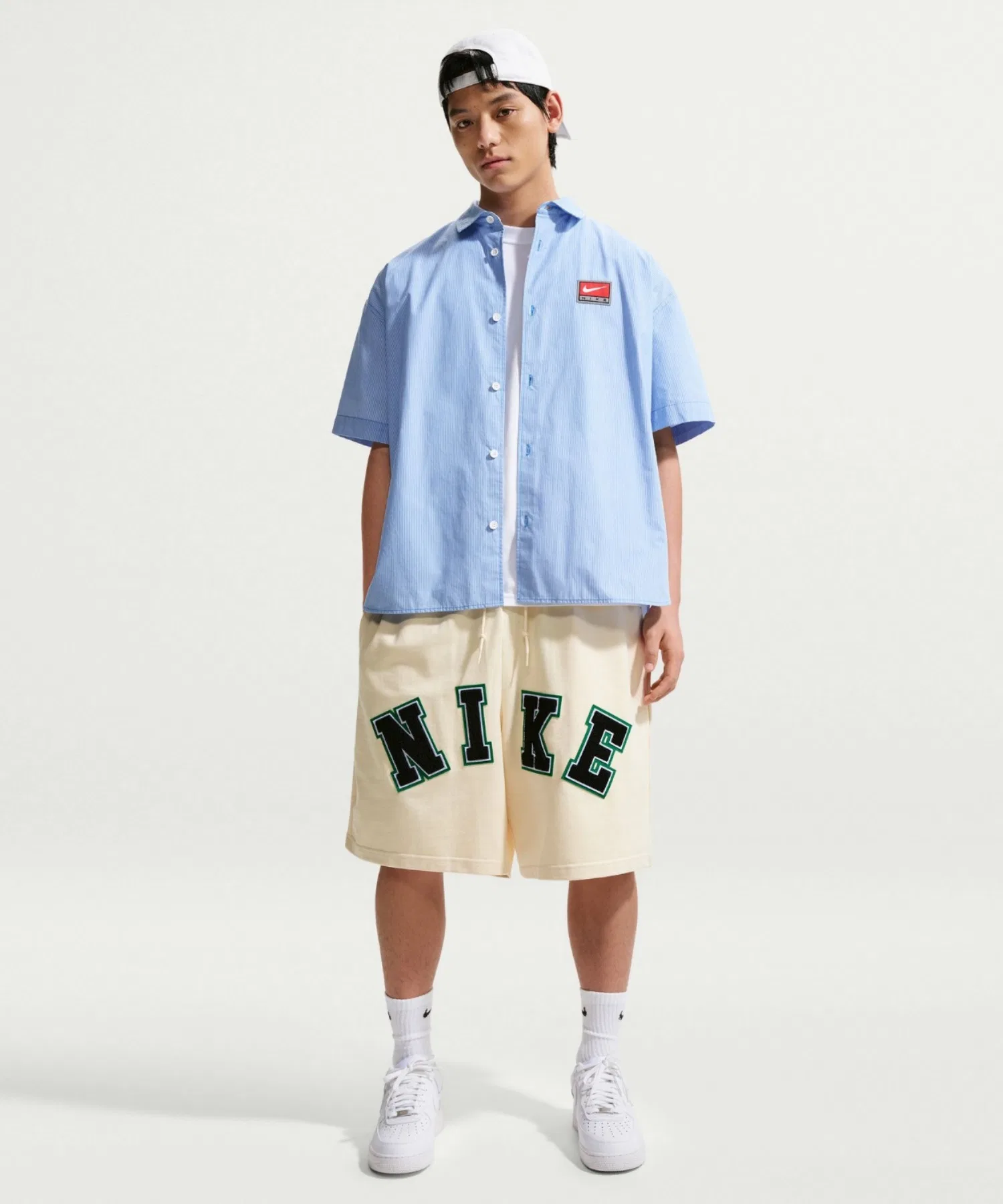 Мужские шорты Nike Life Midweight Shorts IF2236-113 Coconut Milk