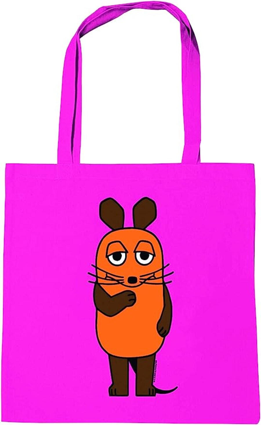 

Сумка-шоппер LOGOSHIRT Die Sendung mit der Maus, розовый