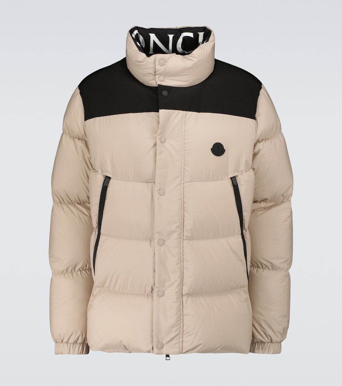 

Тимсит пуховик Moncler, бежевый