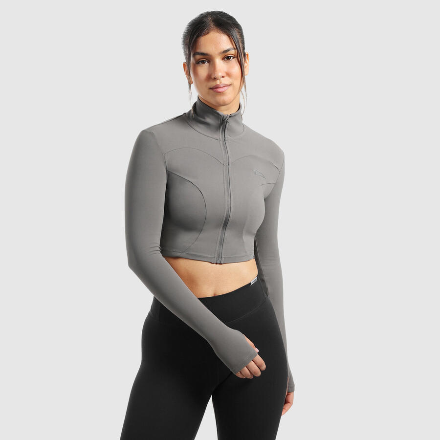 

SMILODOX Женская укороченная куртка Brianna Anthracite