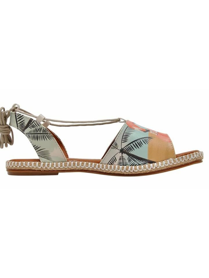 Сандалии на плоской подошве Dogo Hazel Sandalen - Be a Flamingo, бежевый — фото 3