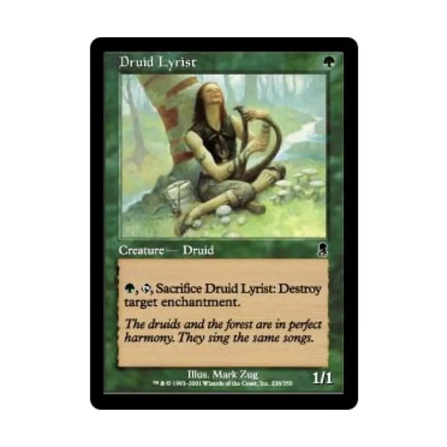 

CCG Друид-лирист (клавиша C), MTG - Odyssey