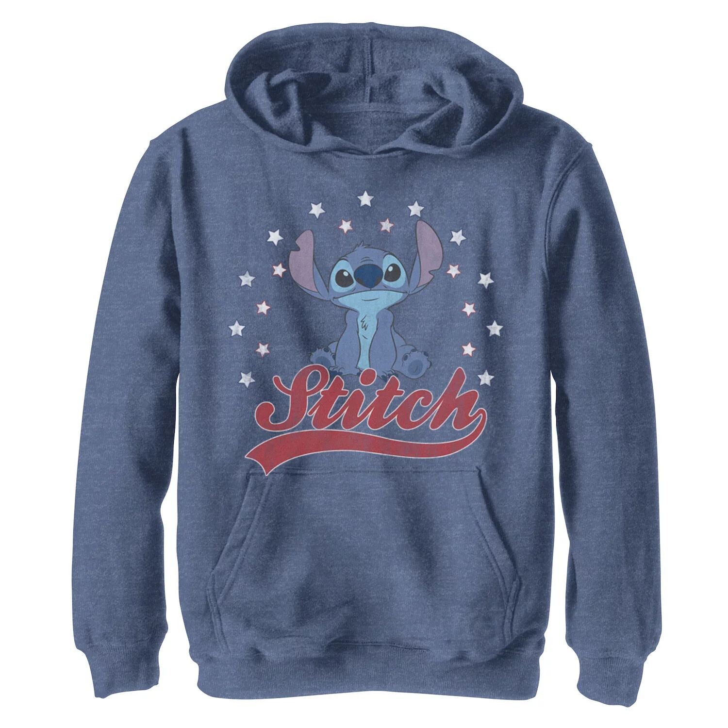 

Толстовка с портретом Disney Lilo & Stitch для мальчиков 8-20 Americana Stitch Licensed Character