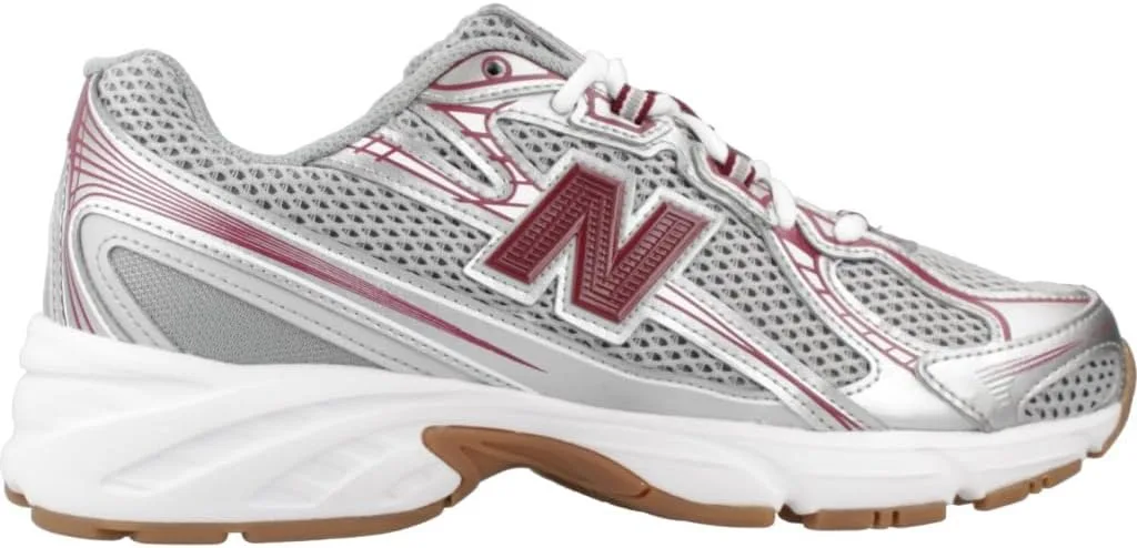 Мужские кроссовки New Balance 740 (Monarch Burgundy/Slate Grey), бордовый — фото 4