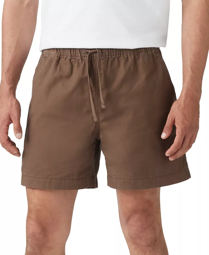 

Мужские шорты XX Chino Easy Cotton Linen 6" на завязках Levi's, коричневый
