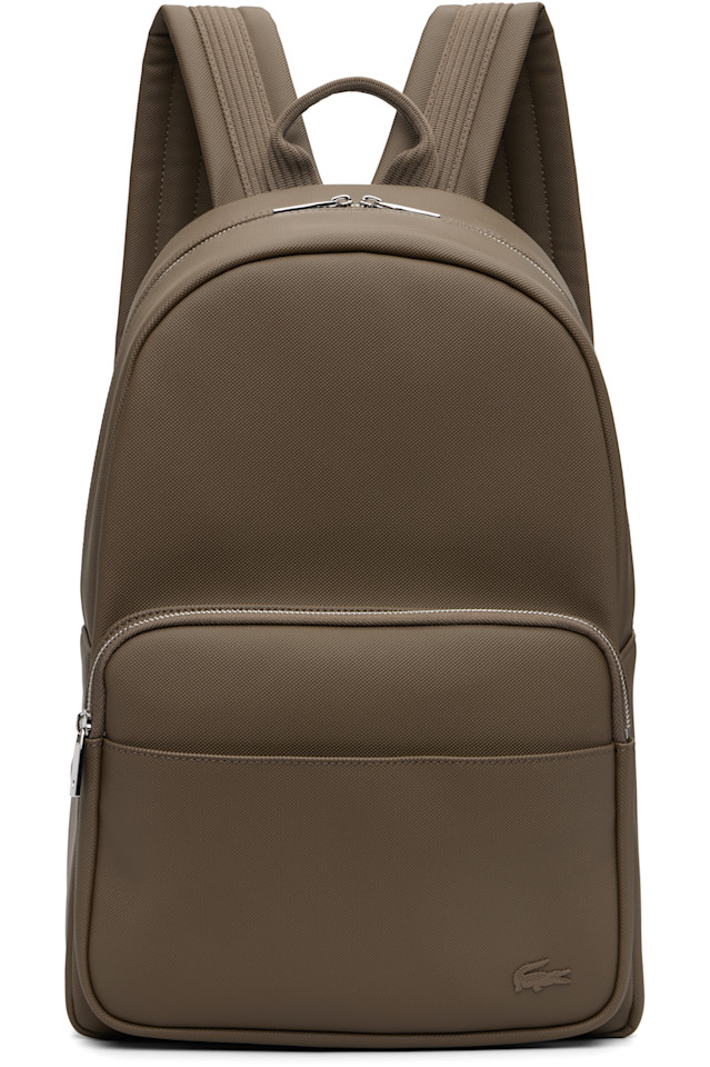 

Lacoste Классический рюкзак бежевого цвета
