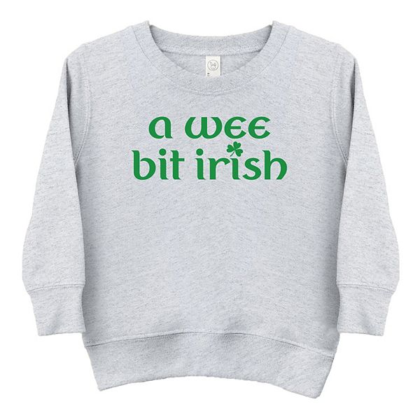 

Толстовка A wee bit irish solid для малышей The Juniper Shop, Heather Grey