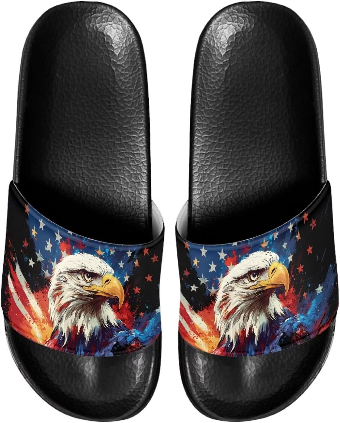 

Спортивные сандалии с открытым носком Psesaysky, Eagle American Flag-1