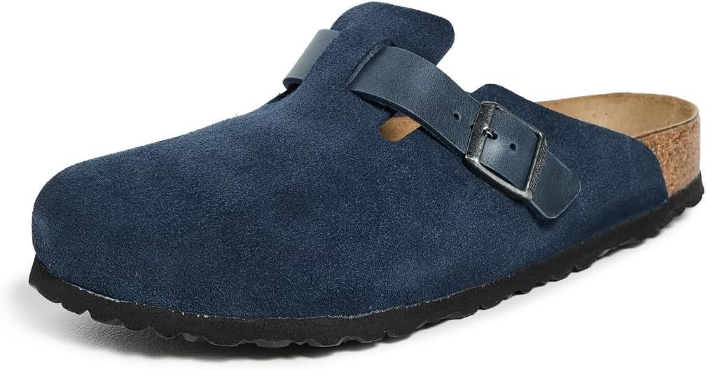 

Мужские тапочки Birkenstock Boston, темно-синий