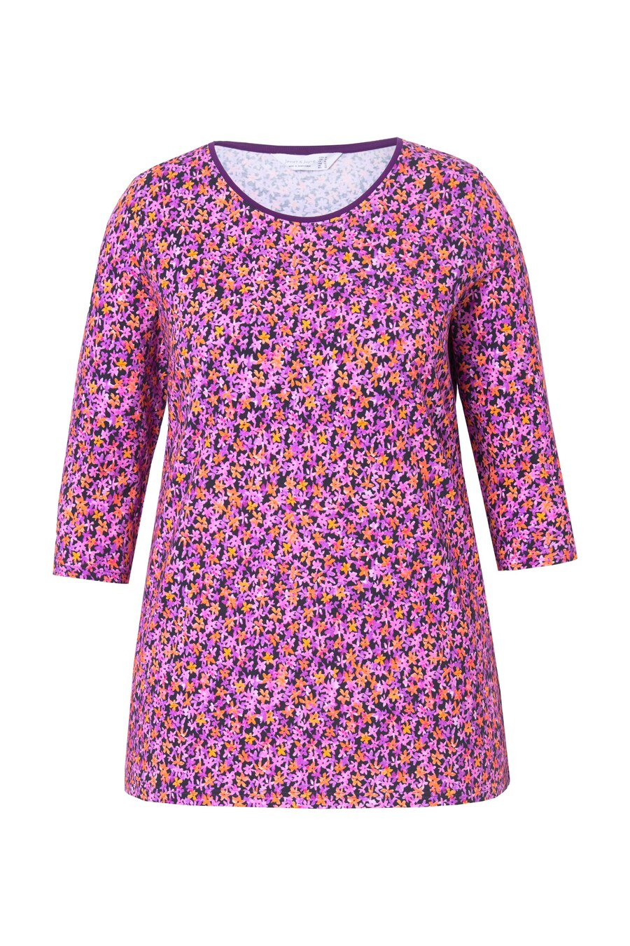 

Топ Janet & Joyce Shirt, цвет purple/light purple