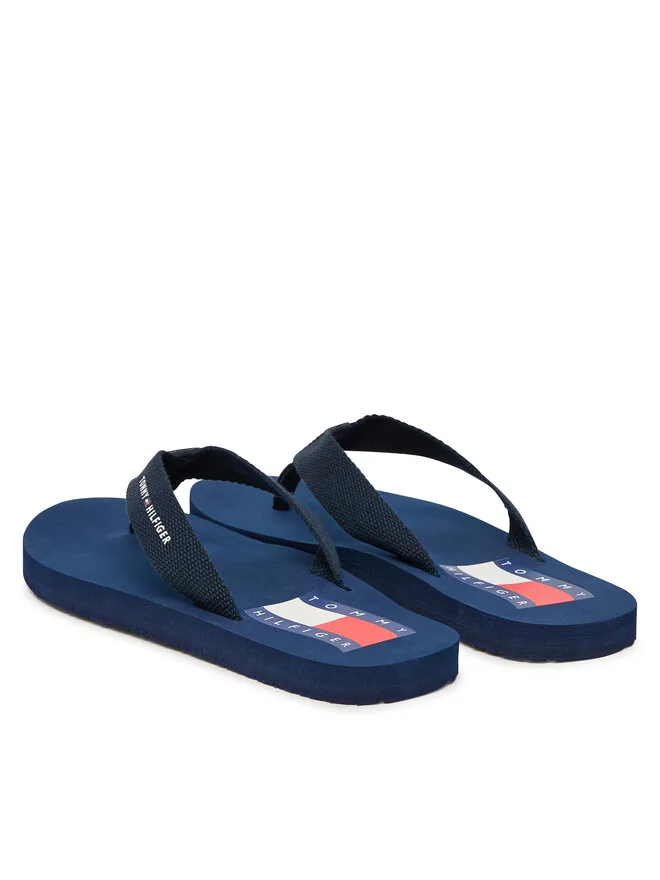 Tommy Hilfiger Мюли T3X8-34408-0058 синие — фото 4