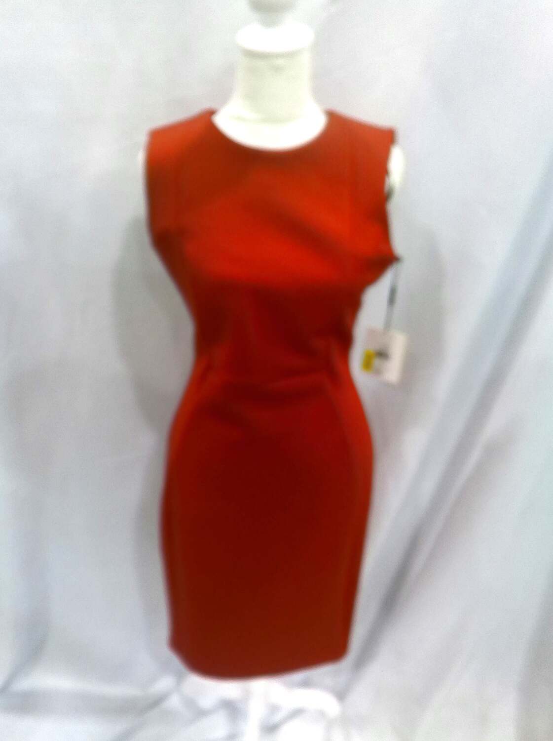 

Кальвин Кляйн Красное Миди-платье Calvin Klein