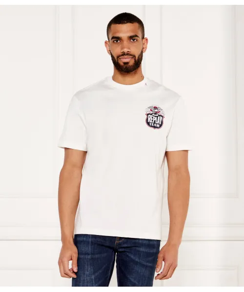 

Футболка Regular fit Replay, белый