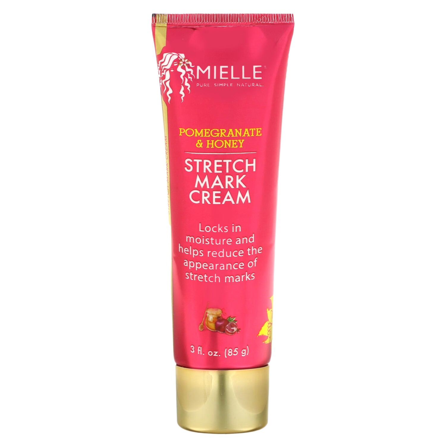 

Крем от растяжек Mielle с гранатом и медом