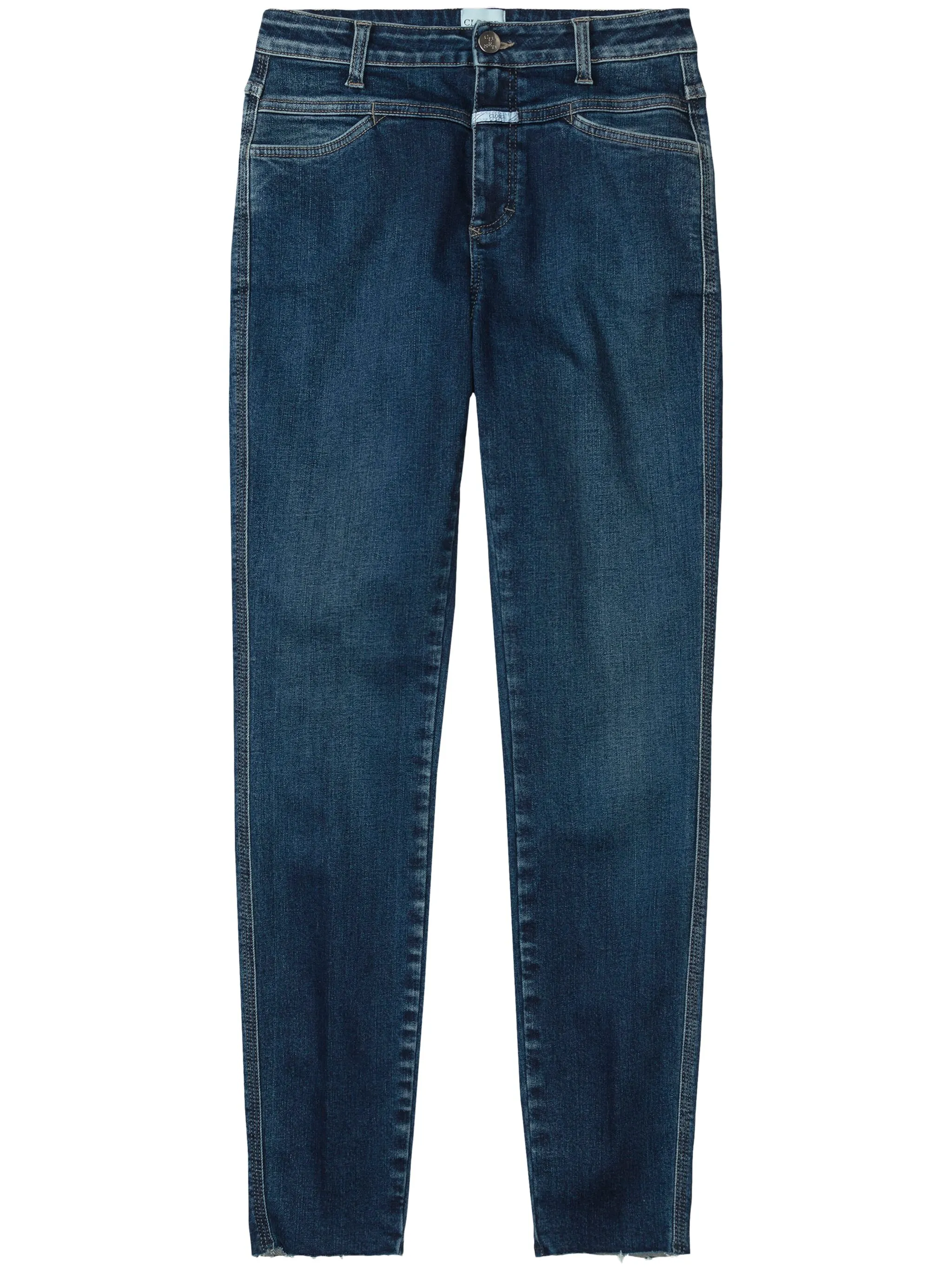 

Джинсы скинни Pusher средней посадки Closed, синий