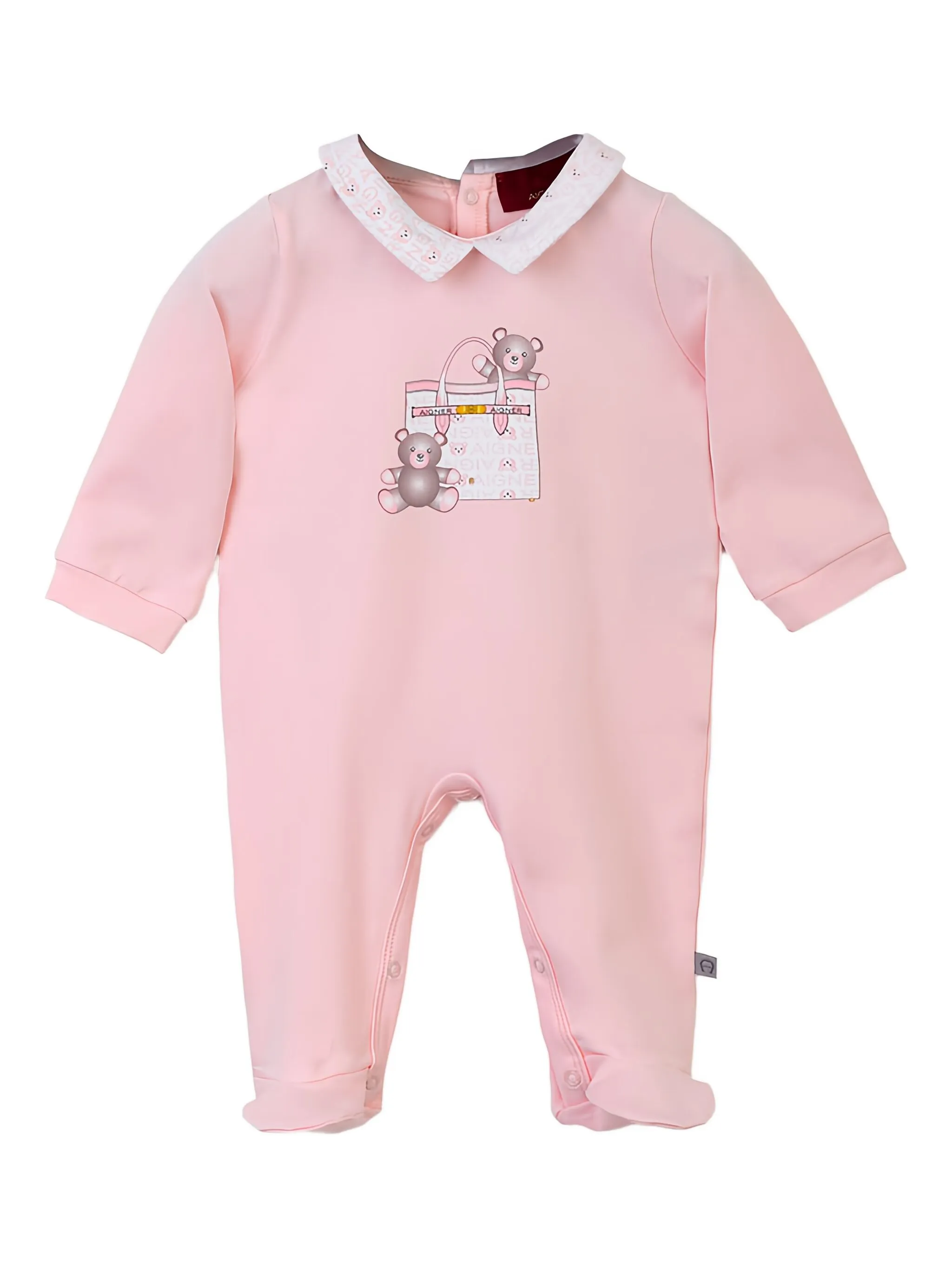 

Пижама с графичным принтом Aigner Kids, розовый