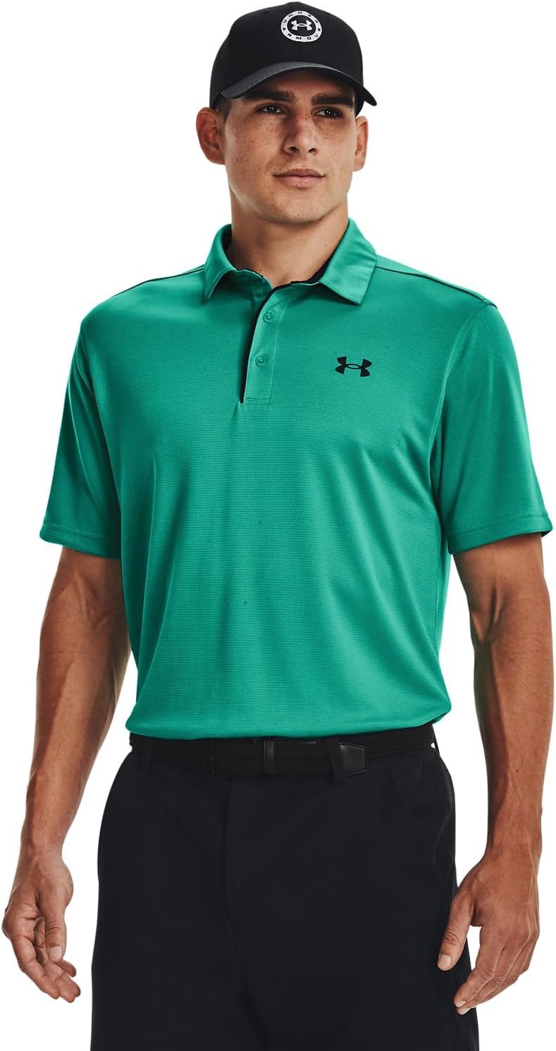 

Under Armour мужская поло для гольфа Tech, (508) Birdie Green/Black, Черный, Under Armour мужская поло для гольфа Tech, (508) Birdie Green/Black
