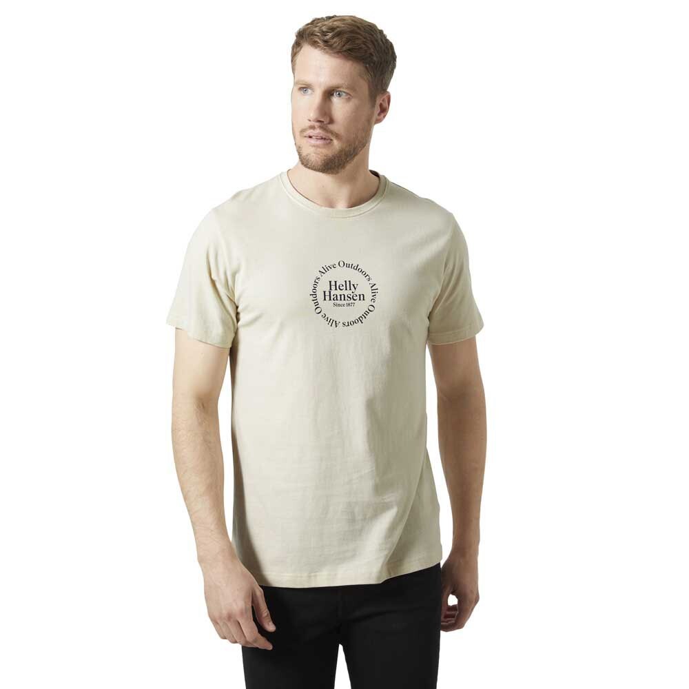 

Футболка с коротким рукавом Helly Hansen Core Graphic T, бежевый