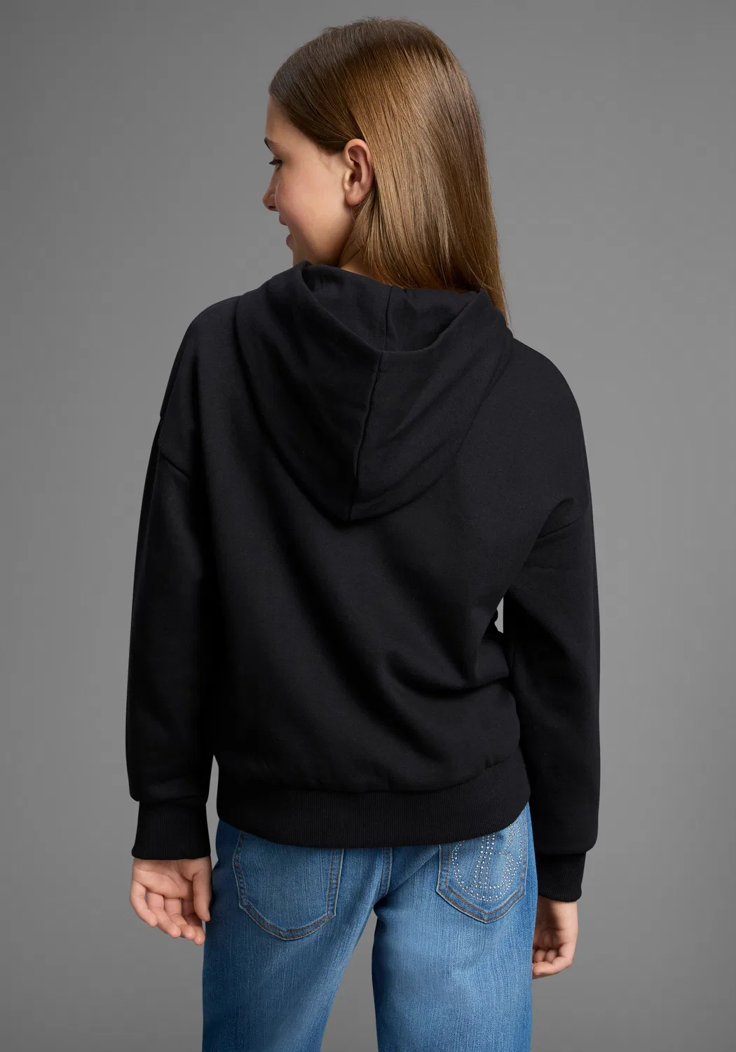 Толстовка на молнии Kidsworld, Black — фото 4
