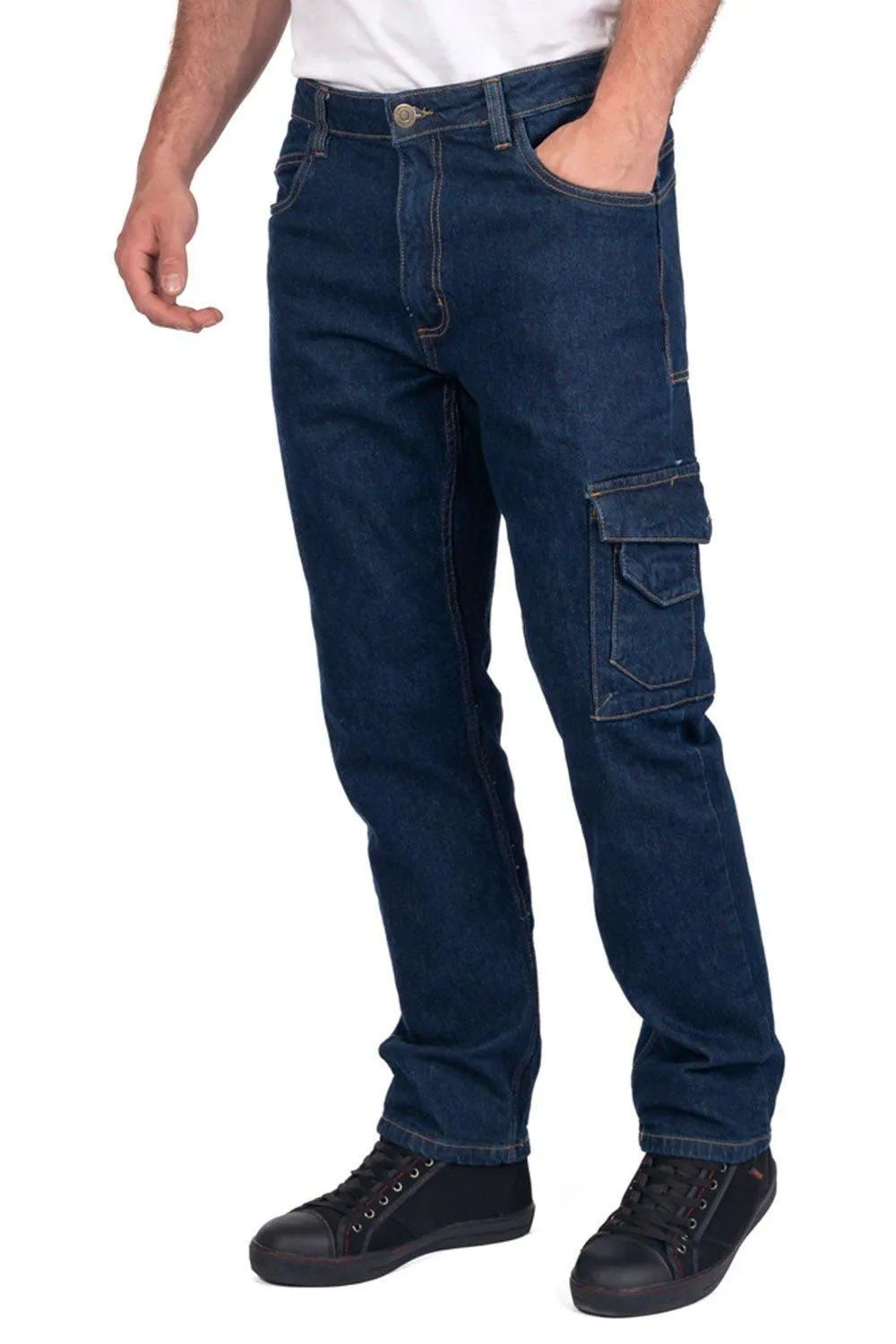 

Джинсы Carpenter из эластичного денима Lee Cooper Workwear, синий
