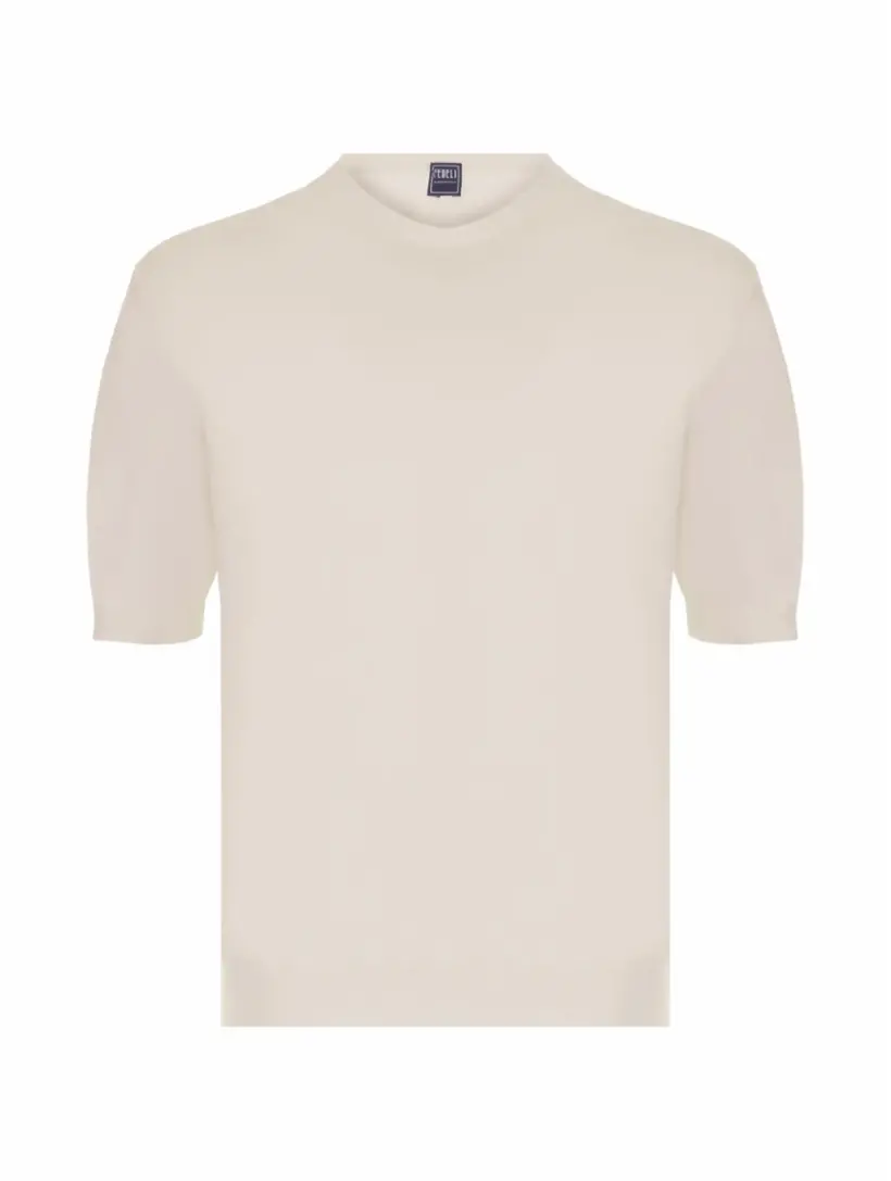 

Хлопковая футболка Fedeli, бежевый