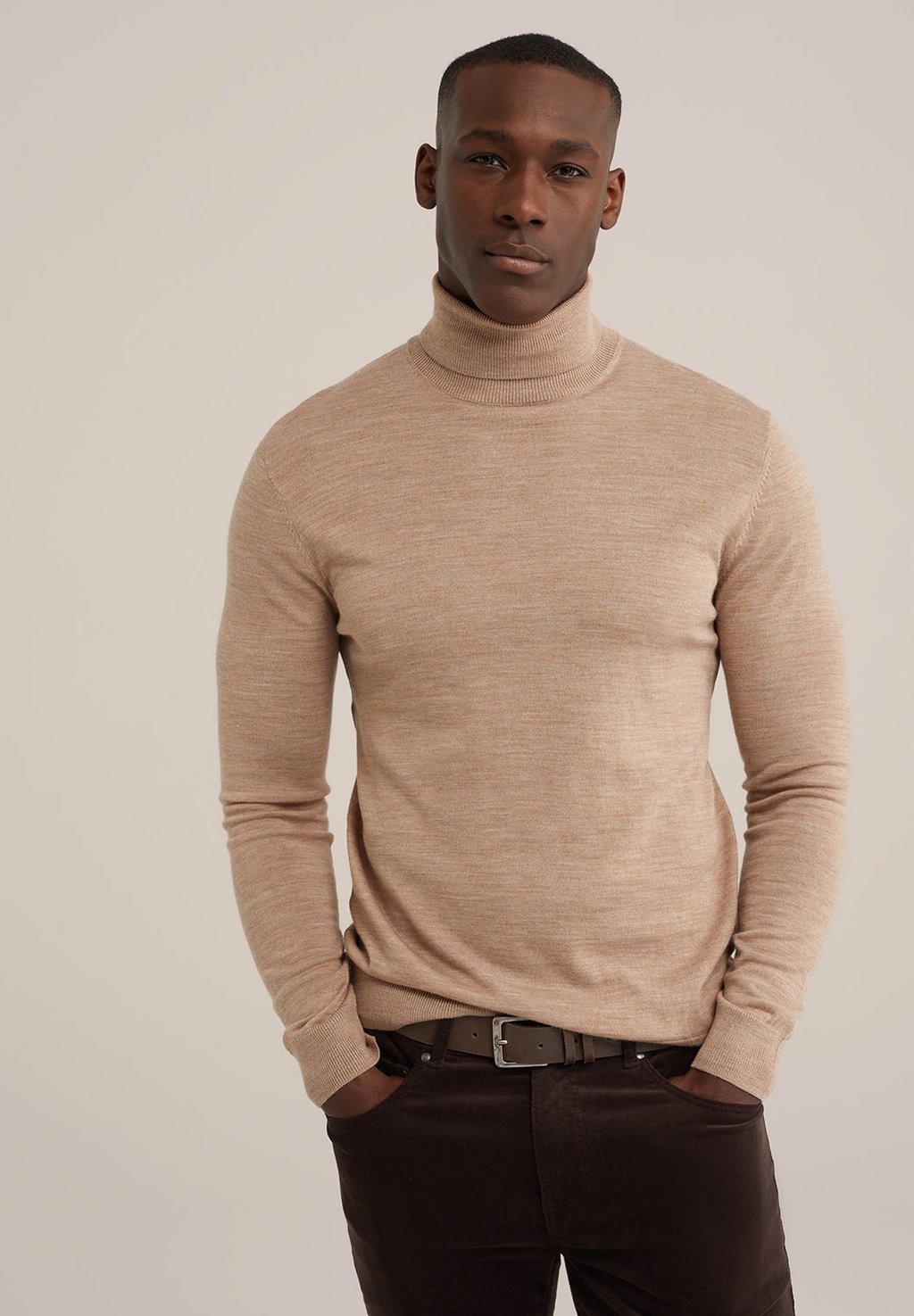

Джемпер The merino WE Fashion, бежевый