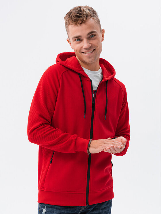 

Толстовка regular fit Ombre, красный