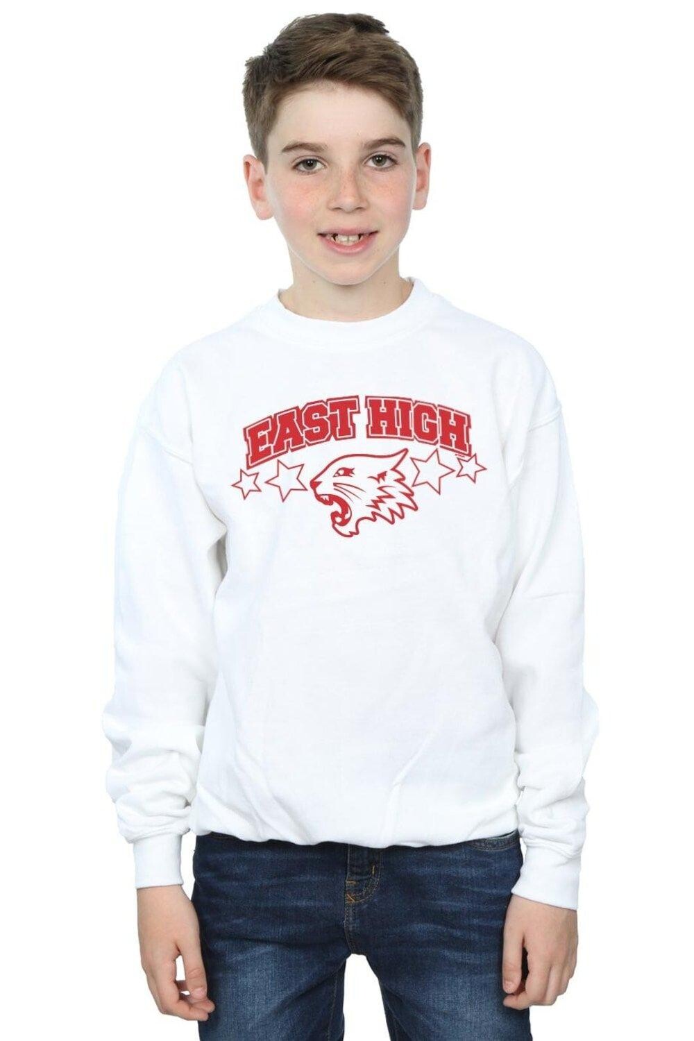 

Толстовка High School Musical The Musical Wildcat Stars Disney, белый