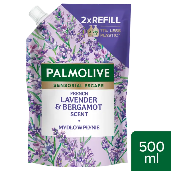 Жидкое мыло для рук, 500 мл Palmolive Sensorial escape lavender&bergamot — фото 2