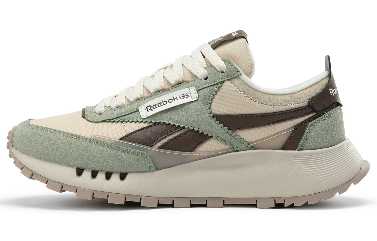 

Кроссовки Reebok Lifestyle Shoes Unisex Low-top Apricot/grey-green, серо-зеленый