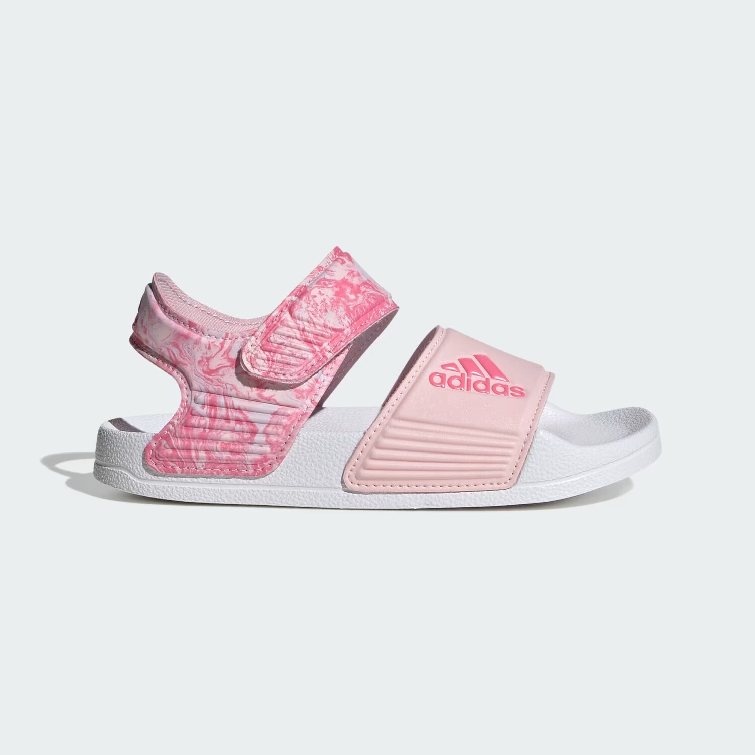 

Сандалии Адилетт Adidas, цвет Clear Pink/Pink Fusion/Cloud White
