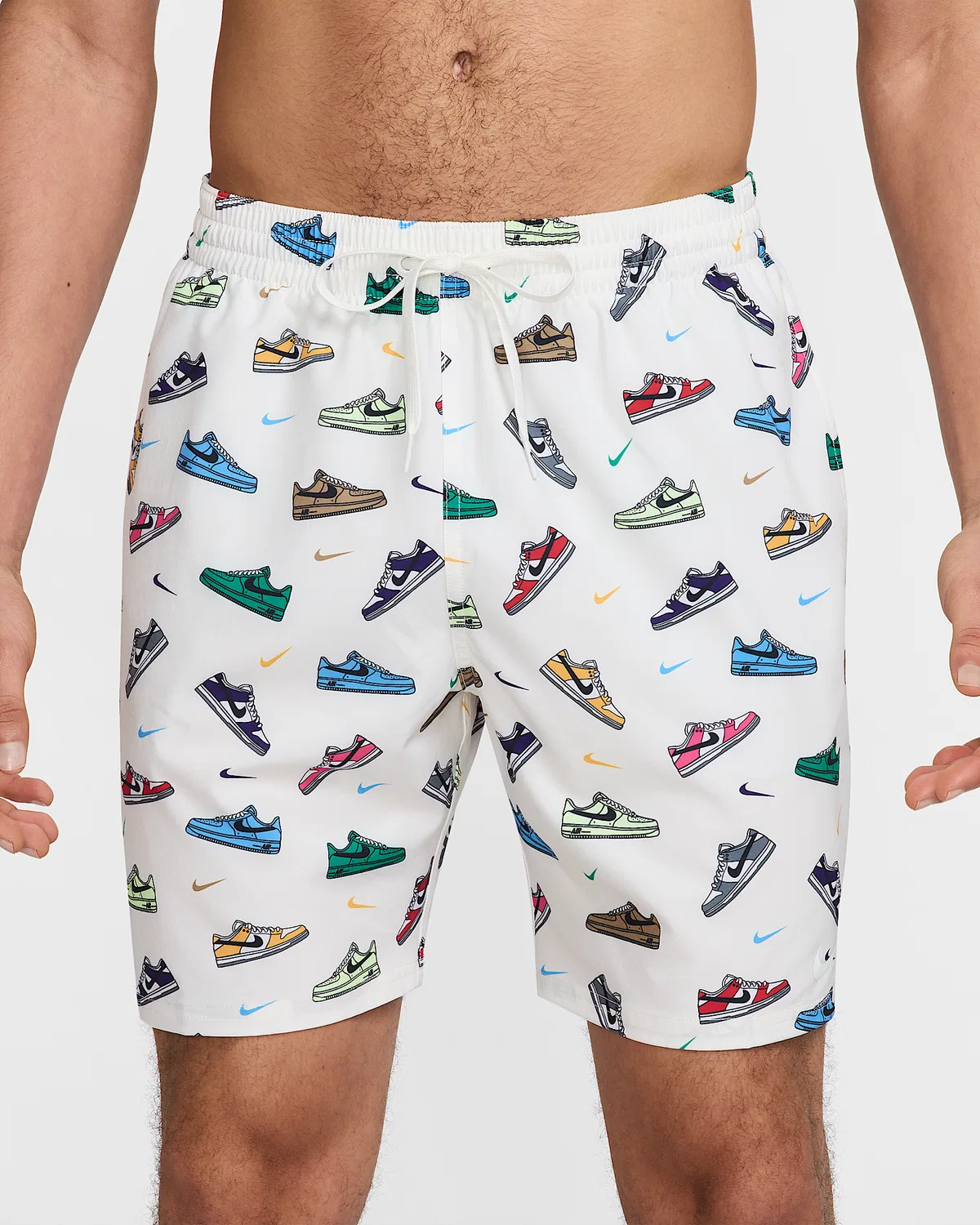 Мужские плавательные шорты Nike Swim Breaker 7" с подкладкой-бриф, Sail — фото 2