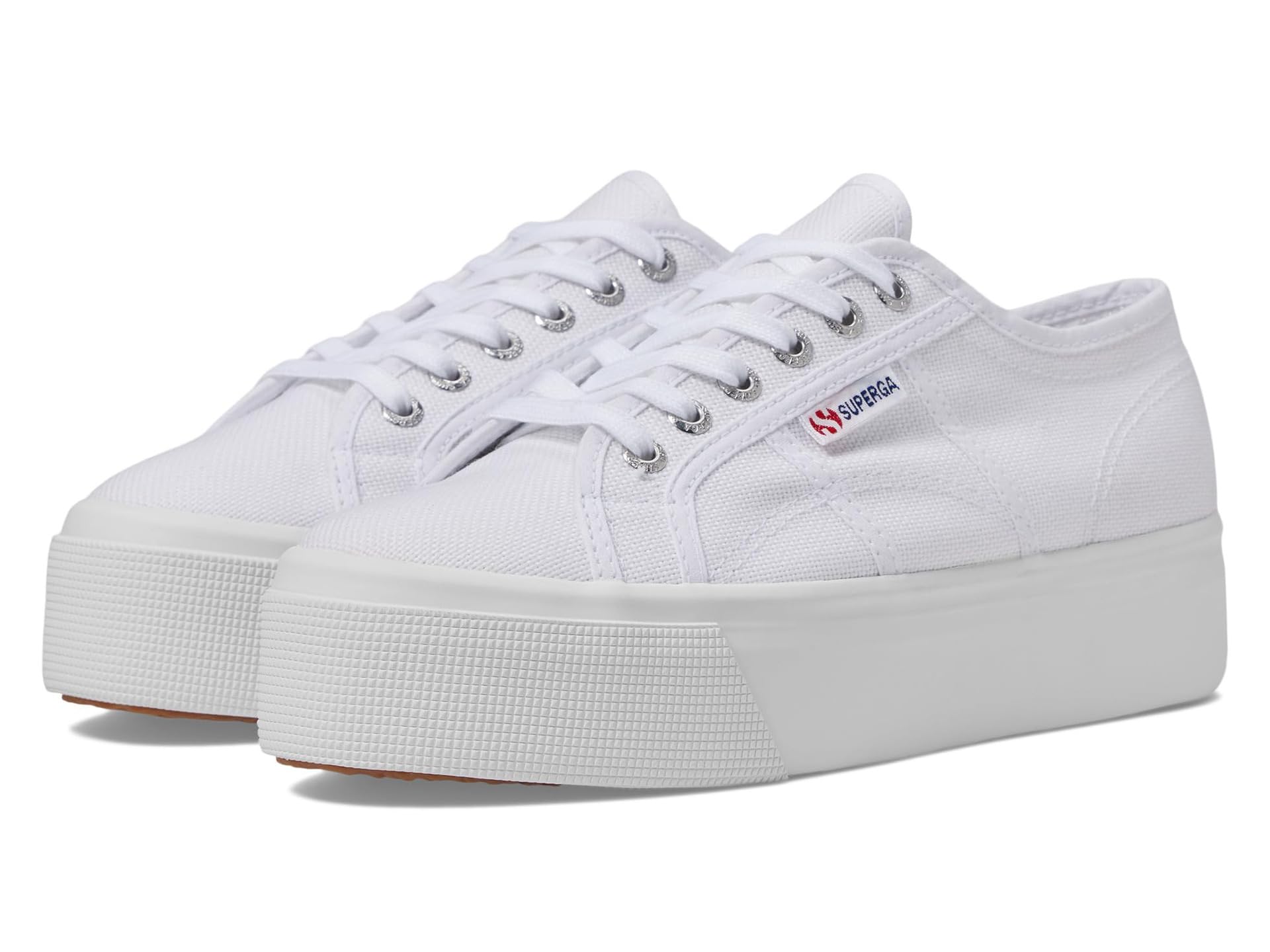 Кроссовки Unisex Superga 2790 Platform, цвет Black/F White