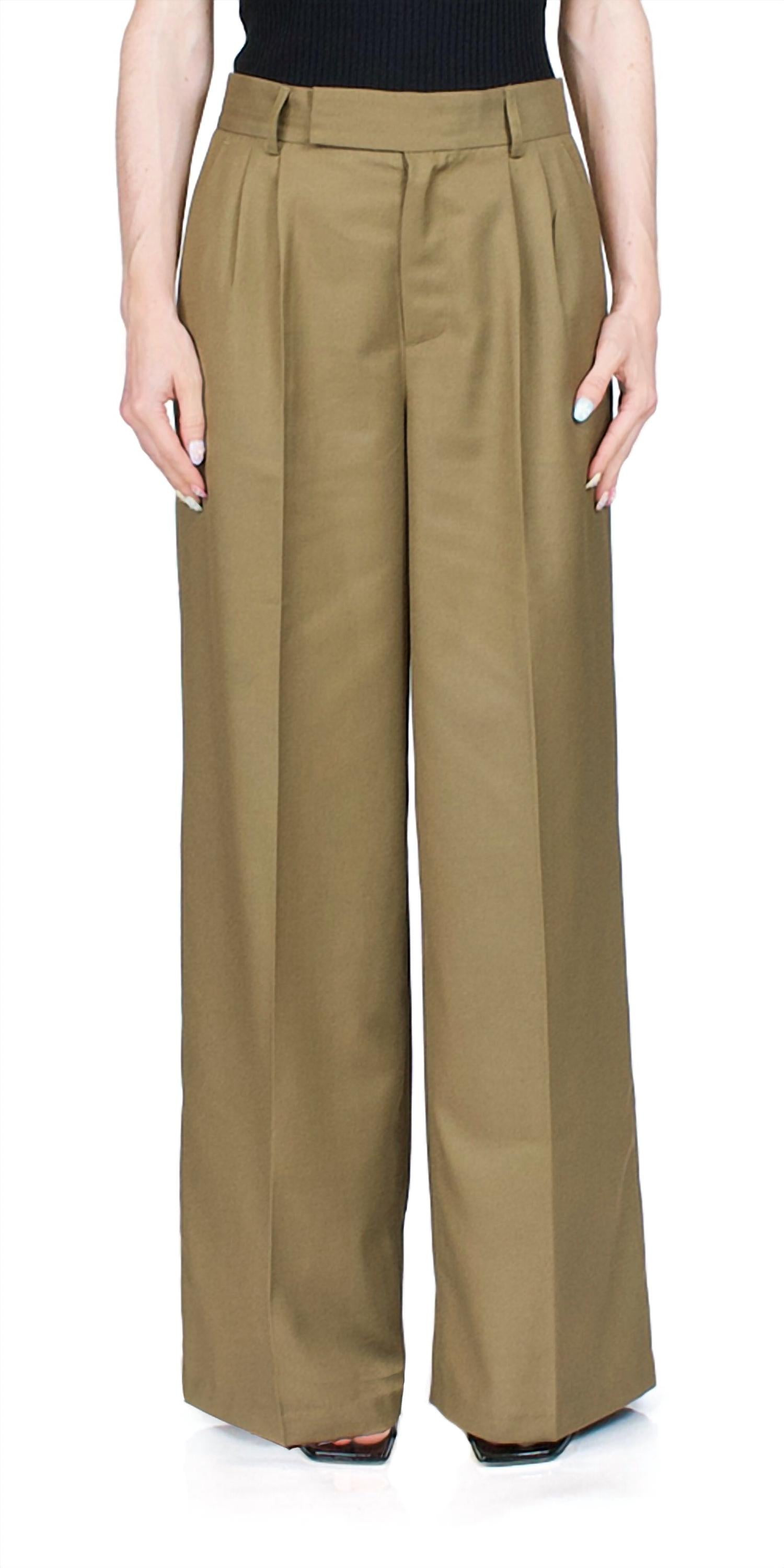 

Брюки Resolute Tailored в цвете Olive Branch THIRD FORM