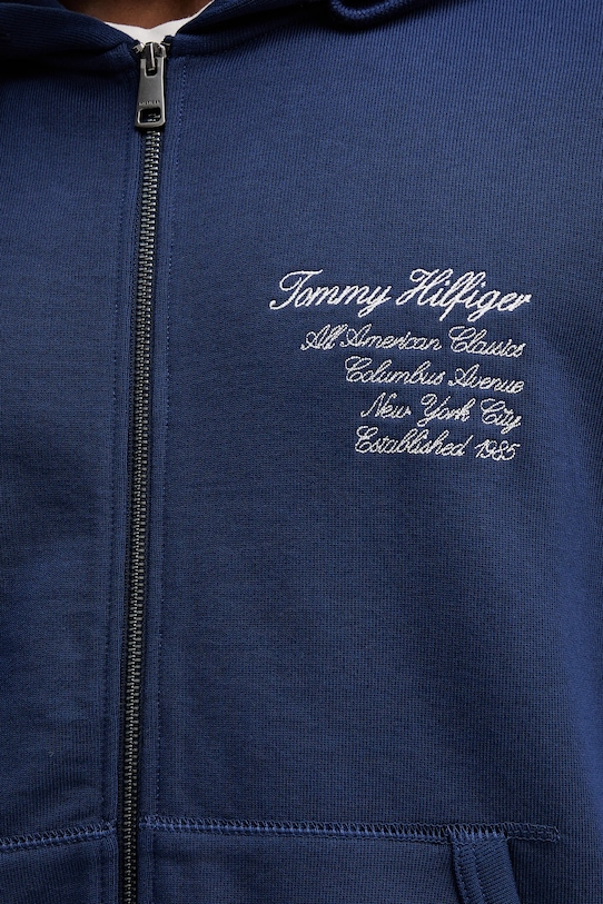

Хлопковая толстовка Tommy Hilfiger, темно-синий
