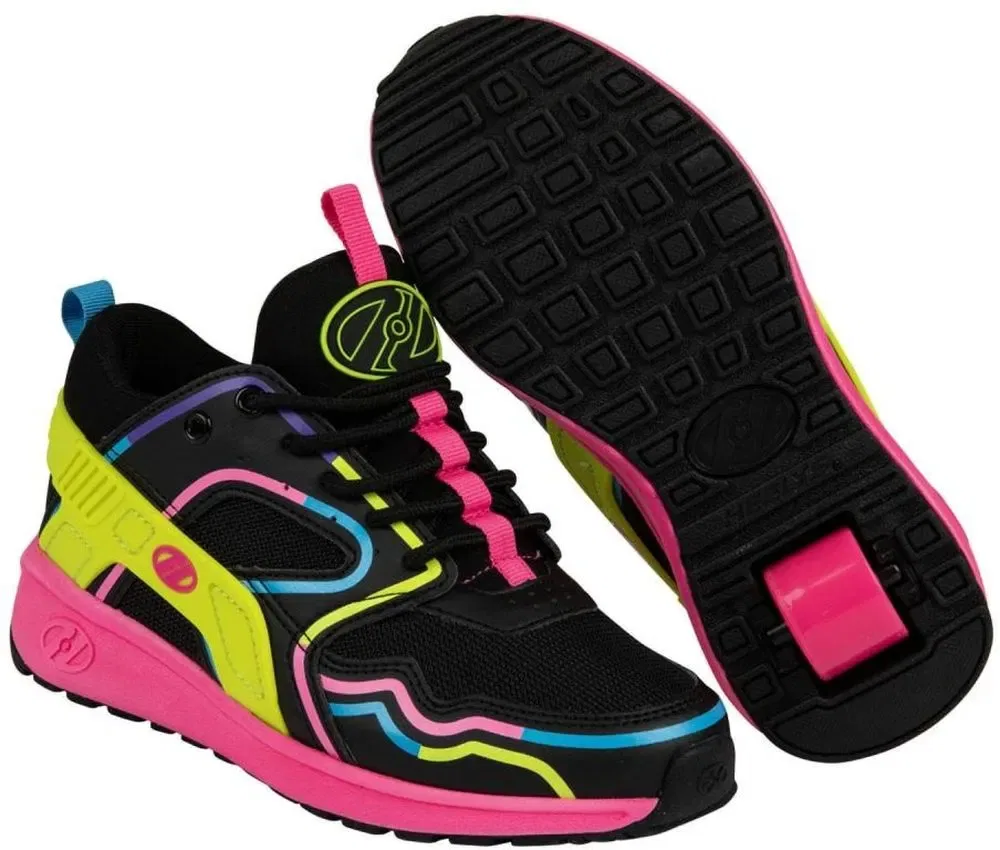 Кроссовки с роликами Heelys, черный
