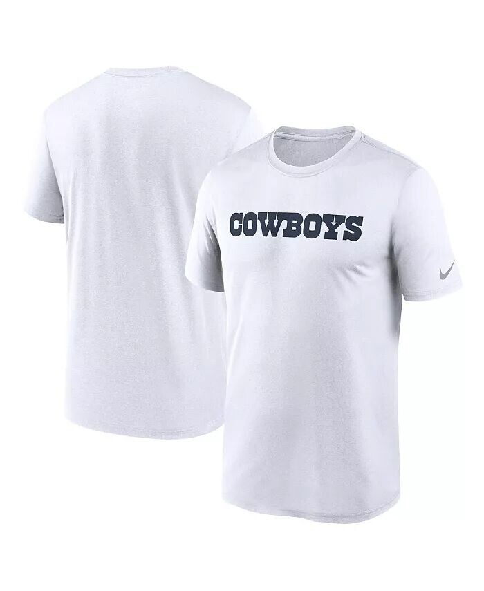 

Мужская белая футболка с надписью Dallas Cowboys Legend Nike