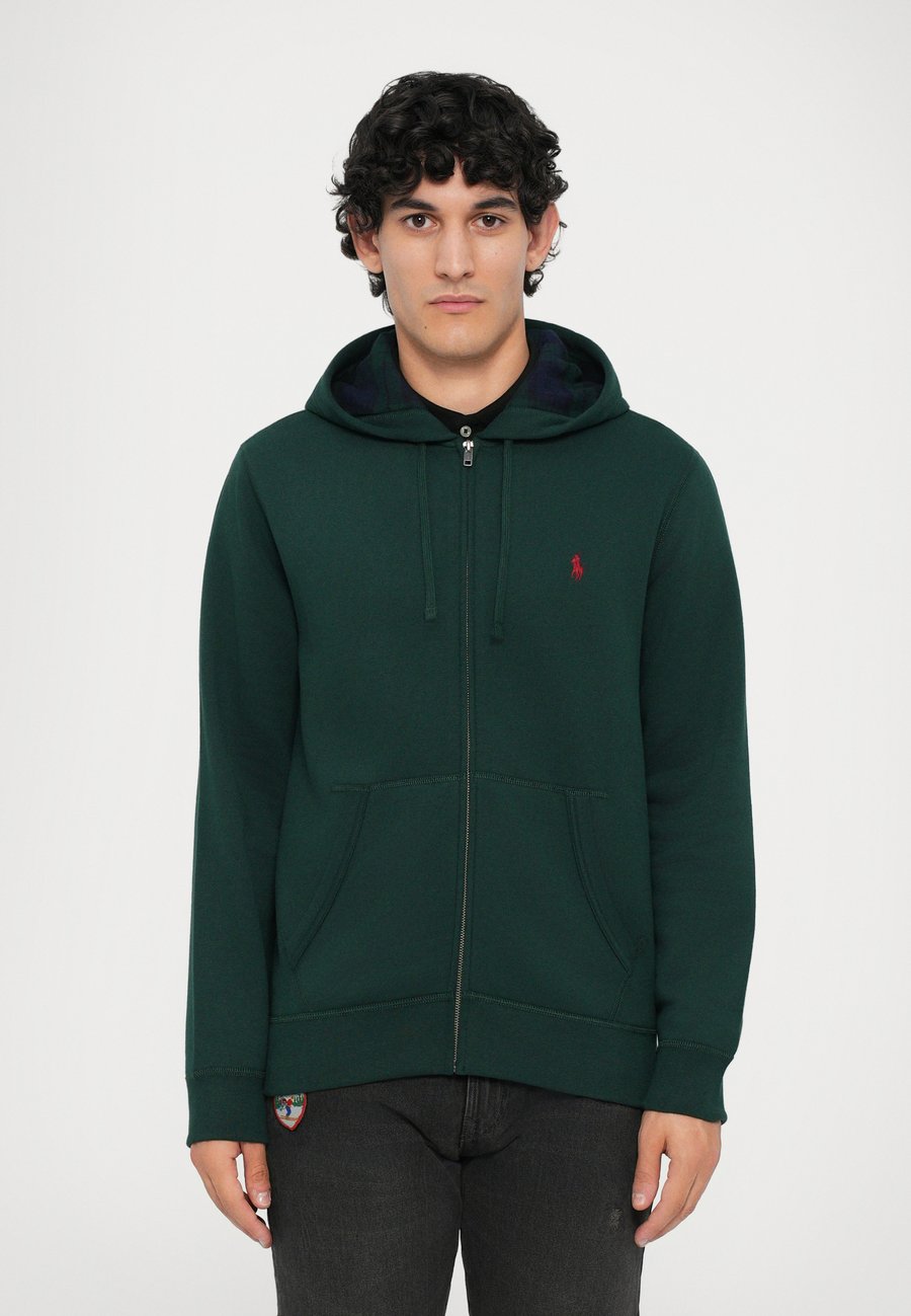 

Толстовка Polo Ralph Lauren THE RL FLEECE FULL-ZIP HOODIE, Moss Agate/Light Green