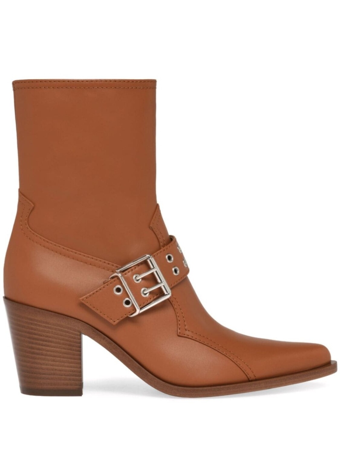 

Gianvito Rossi 70-мм ботинки Аризона, коричневый